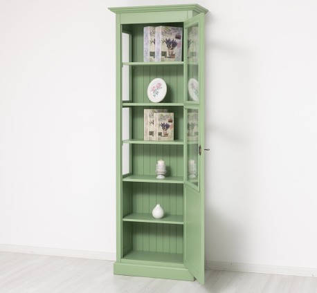 Vitrina cu 1 usa de la Studio Szel PS163 - Culoare_P054 - VOPSIT