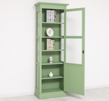 Vitrina cu 1 usa de la Studio Szel PS163 - Culoare_P054 - VOPSIT