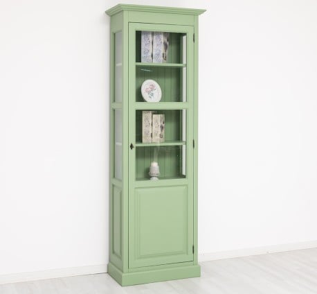 Vitrina cu 1 usa de la Studio Szel PS163 - Culoare_P054 - VOPSIT