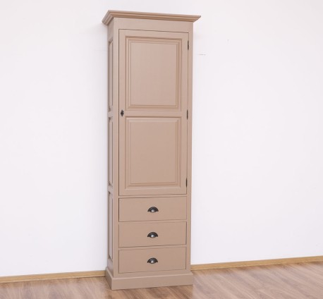 Dulap cu 1 usa mare, 3 sertare de la Studio Szel PS479 - Culoare_P088 - VOPSIT