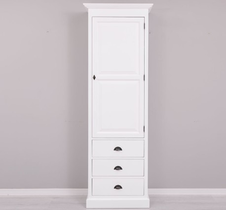 Dulap cu 1 usa mare, 3 sertare de la Studio Szel PS479 - Culoare_P004 - VOPSIT