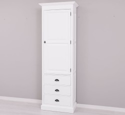 Dulap cu 1 usa mare, 3 sertare de la Studio Szel PS479 - Culoare_P004 - VOPSIT