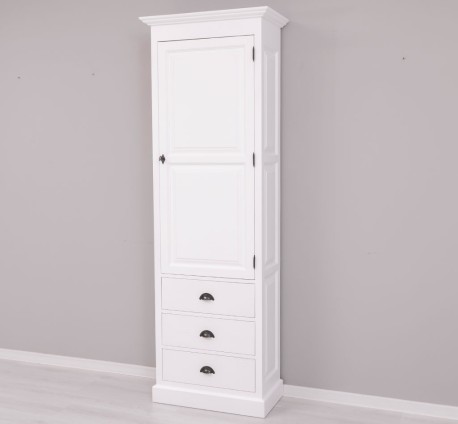 Dulap cu 1 usa mare, 3 sertare de la Studio Szel PS479 - Culoare_P004 - VOPSIT