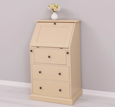 Mobilier mic cu blat masa incorporat de la Studio Szel PS120 - Culoare_P032A - VOPSIT ANTICHIZAT