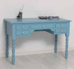 Birou cu 5 sertare de la Studio Szel PS81 - Culoare_P053 - VOPSIT