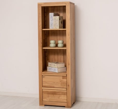 Etajera cu doua sertare Wild Oak, sertare pe sine metalice de la Studio Szel OPS631 - Culoare_P061 - LACUIT