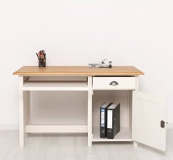 Birou computer de la Studio Szel PS142 - Culoare Top_P002 - Culoare Corp_P015 - DUBLU COLOR
