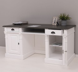 Birou cu spate inchis, Colectia Directoire de la Studio Szel PS605 - Culoare Top_P022 - Culoare Corp_P004 - DUBLU COLOR