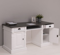 Birou cu spate inchis, Colectia Directoire de la Studio Szel PS605 - Culoare Top_P022 - Culoare Corp_P004 - DUBLU COLOR