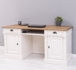 Birou cu spate inchis, Colectia Directoire de la Studio Szel PS605 - Culoare Top_P001 - Culoare Corp_P015 - DUBLU COLOR