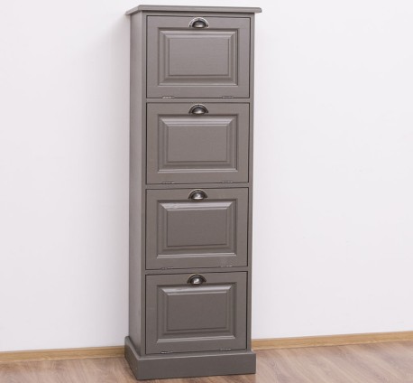 Comoda ingusta cu 4 usi rabatabile de la Studio Szel PS13 - Culoare Corp_P022 - VOPSIT