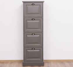 Comoda ingusta cu 4 usi rabatabile de la Studio Szel PS13 - Culoare Corp_P022 - VOPSIT