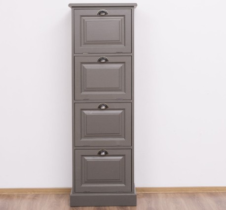 Comoda ingusta cu 4 usi rabatabile de la Studio Szel PS13 - Culoare Corp_P022 - VOPSIT