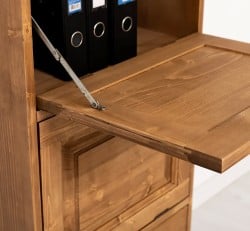 Comoda ingusta cu 4 usi rabatabile de la Studio Szel PS13 - Culoare_P001- CERUIT