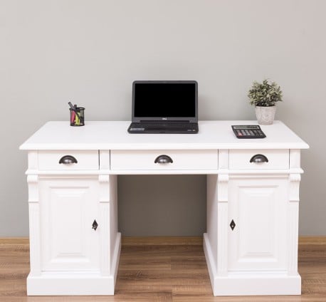 Birou cu 2 usi si 3 sertare, Colectia Directoire de la Studio Szel PS115 - Culoare_P004 - VOPSIT