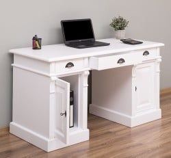 Birou cu 2 usi si 3 sertare, Colectia Directoire de la Studio Szel PS115 - Culoare_P004 - VOPSIT