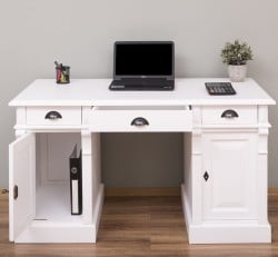 Birou cu 2 usi si 3 sertare, Colectia Directoire de la Studio Szel PS115 - Culoare_P004 - VOPSIT