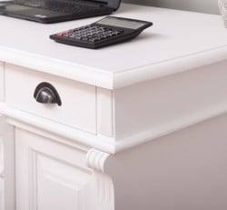 Birou cu 2 usi si 3 sertare, Colectia Directoire de la Studio Szel PS115 - Culoare_P004 - VOPSIT