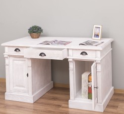 Birou cu 2 usi si 3 sertare, Colectia Directoire de la Studio Szel PS115 - Culoare_P080 - PERIAT ADANC