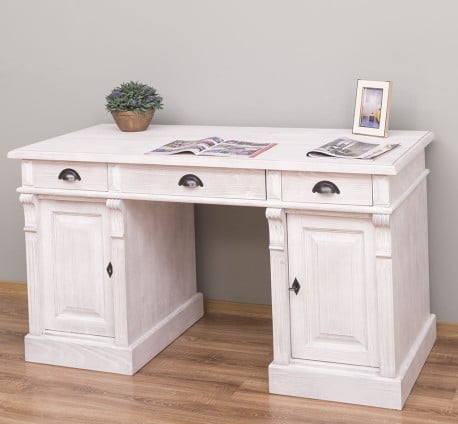 Birou cu 2 usi si 3 sertare, Colectia Directoire de la Studio Szel PS115 - Culoare_P080 - PERIAT ADANC