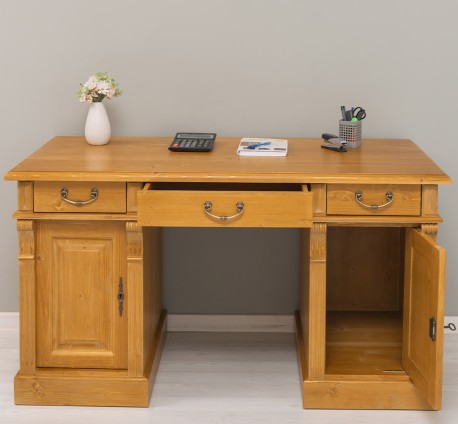 Birou cu 2 usi si 3 sertare, Colectia Directoire de la Studio Szel PS115 - Culoare_P082 - LACUIT & VOPSIT