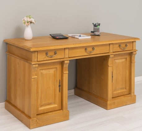 Birou cu 2 usi si 3 sertare, Colectia Directoire de la Studio Szel PS115 - Culoare_P082 - LACUIT & VOPSIT