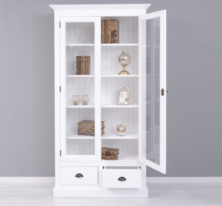 Vitrina cu 2 usi mari, 2 sertare de la Studio Szel PS359 - Culoare_P004 - VOPSIT
