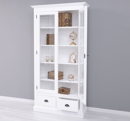 Vitrina cu 2 usi mari, 2 sertare de la Studio Szel PS359 - Culoare_P004 - VOPSIT