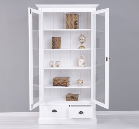 Vitrina cu 2 usi mari, 2 sertare de la Studio Szel PS359 - Culoare_P004 - VOPSIT