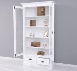 Vitrina cu 2 usi mari, 2 sertare de la Studio Szel PS359 - Culoare_P004 - VOPSIT