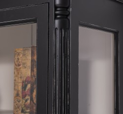 Vitrina cu 2 usi Chic de la Studio Szel PS653 - Culoare Ext._P003A / Culoare Int._P024 - DUBLU COLOR