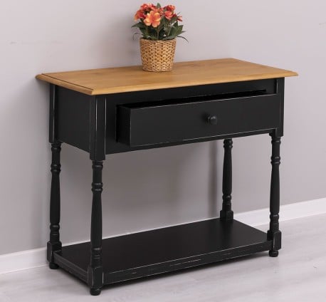 Consola cu 1 sertar de la Studio Szel PS30 - Culoare Top_P002 - Culoare Corp_P003A - DUBLU COLOR