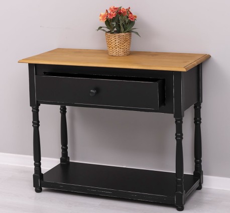Consola cu 1 sertar de la Studio Szel PS30 - Culoare Top_P002 - Culoare Corp_P003A - DUBLU COLOR