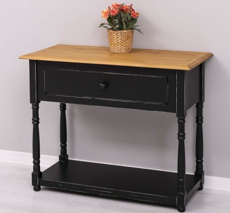 Consola cu 1 sertar de la Studio Szel PS30 - Culoare Top_P002 - Culoare Corp_P003A - DUBLU COLOR