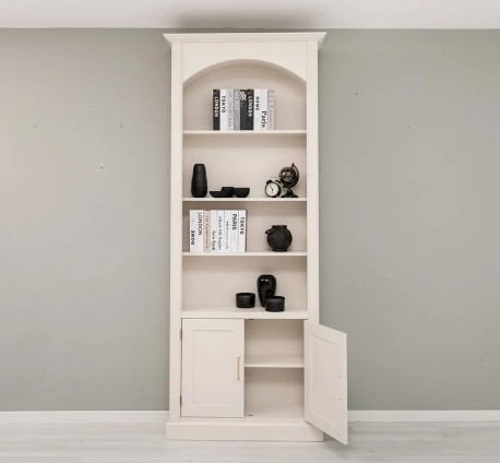 Biblioteca Arcada din lemn masiv – Stil clasic elegant | Studio Szel