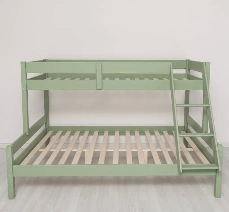 Pat supraetajat 3 persoane cu dim. 90/140x200 - PS810 - Culoare_P054 - VOPSIT