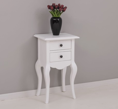 Consola mica, picioare curbate, 2 sertare de la Studio Szel PS189 - Culoare_P004 - VOPSIT