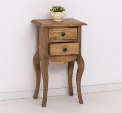 Consola mica, picioare curbate, 2 sertare de la Studio Szel PS189 - Culoare_P001 - CERUIT