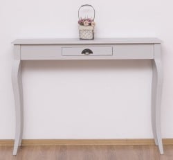 Consola cu picioare curbate, 1 sertar de la Studio Szel PS410 - Culoare_P010 - VOPSIT