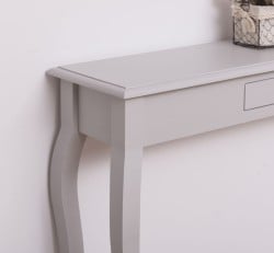 Consola cu picioare curbate, 1 sertar de la Studio Szel PS410 - Culoare_P010 - VOPSIT