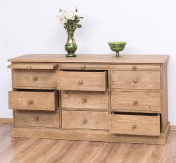 Comoda cu 9 sertare de la Studio Szel PS104 - Culoare_P001 - CERUIT