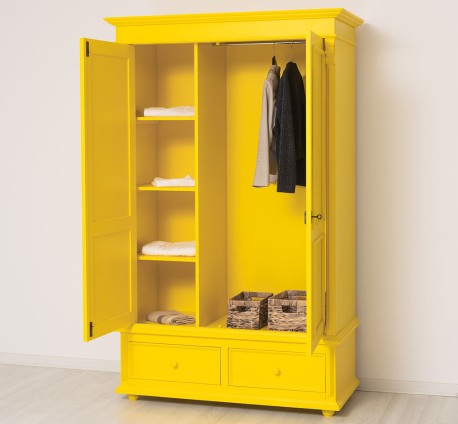 Dulap cu 2 usi si 2 sertare de la Studio Szel PS105 - Culoare_P044 - VOPSIT