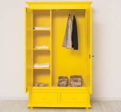 Dulap cu 2 usi si 2 sertare de la Studio Szel PS105 - Culoare_P044 - VOPSIT