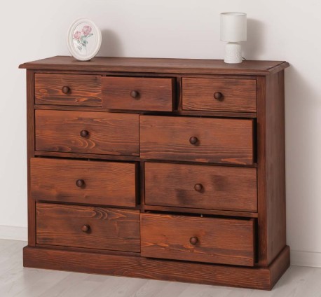 Comoda cu 9 sertare de la Studio Szel PS357 - Culoare_P083 - PERIAT ADANC