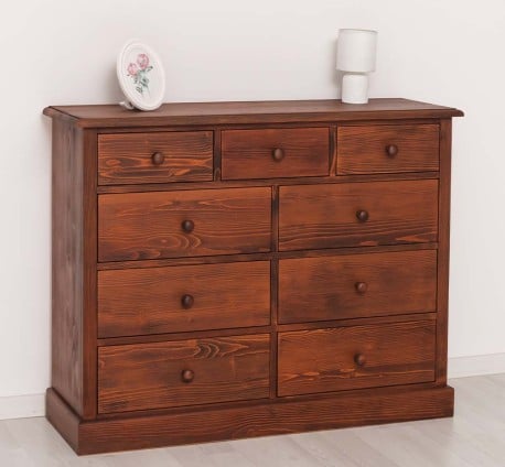 Comoda cu 9 sertare de la Studio Szel PS357 - Culoare_P083 - PERIAT ADANC