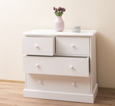 Comoda cu 2 sertare inguste + 2 sertare late de la Studio Szel PS150 - Culoare_P039 - VOPSIT