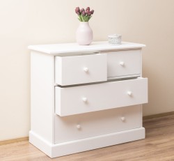 Comoda cu 2 sertare inguste + 2 sertare late de la Studio Szel PS150 - Culoare_P039 - VOPSIT