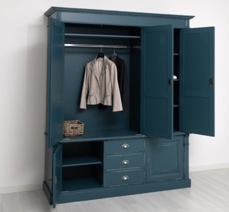 Dulap cu 3+2 usi si 3 sertare, Colectia Directoire de la Studio Szel PS492 - Culoare_P051A - VOPSIT ANTICHIZAT
