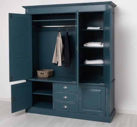 Dulap cu 3+2 usi si 3 sertare, Colectia Directoire de la Studio Szel PS492 - Culoare_P051A - VOPSIT ANTICHIZAT