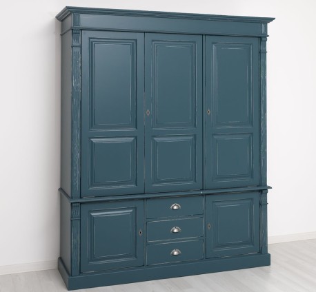 Dulap cu 3+2 usi si 3 sertare, Colectia Directoire de la Studio Szel PS492 - Culoare_P051A - VOPSIT ANTICHIZAT